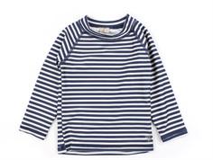 Wheat indigo stripe swimsuit Dilan UVA+UVB 40+
